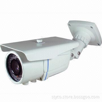 Color CCD Camera, 2.8-12mm Varifocal Lens, 1/3-inch Sony CCD, 40m IR LED Distance, OSD Menu